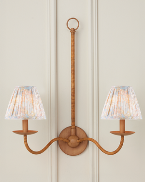 Wildflower Pastel Tapered Chandelier Shade