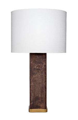 Preston Burl Wood Table Lamp