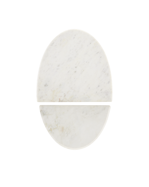 Doublet Marble Accent Table Set of 2
