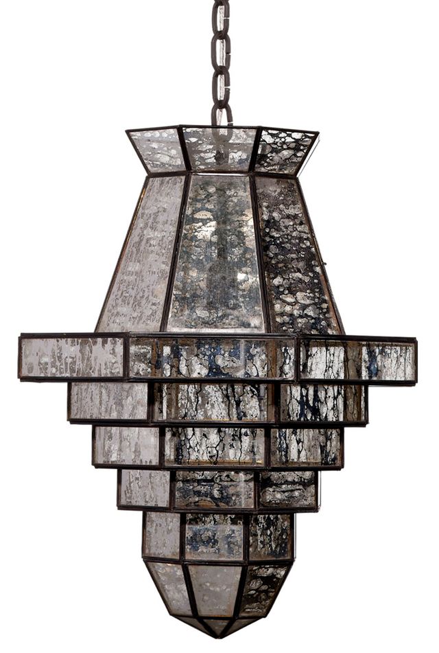 Imperial 1-Light Glass and Metal Pendant