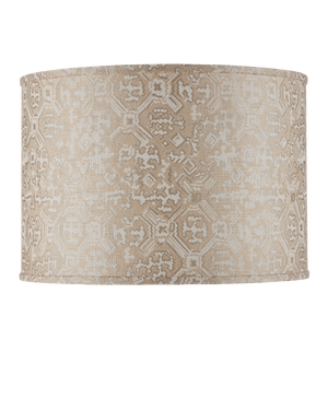 Nomad Beige Drum Lamp Shade