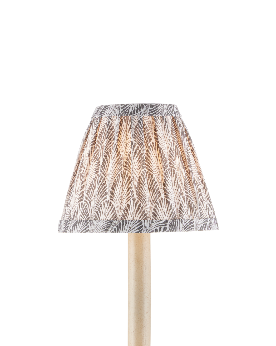 Plume Stone Tapered Chandelier Shade