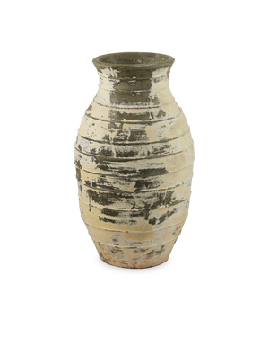 Ragusa Large Antique White Urn