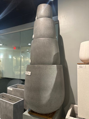 Medium Opus Gray Terrazzo Planter