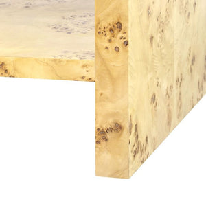 Emil 1-Drawer Side Table, Burl | Emil Collection | Villa & House