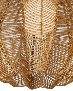 Barbary Fluted Outdoor Pendant
