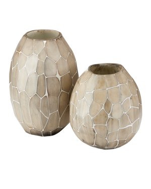 Runnell Glass Vase Set of 2