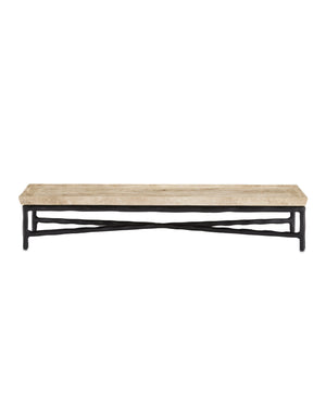 Boyles Elongated Travertine Tray