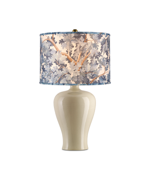 Woodland Blue Drum Lamp Shade