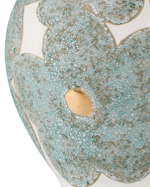 Bloom Blue & Ivory Vase