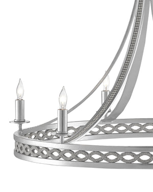 Gavotte Silver Chandelier