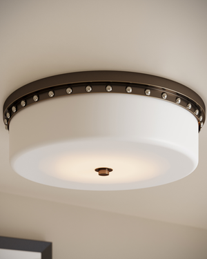 Barnabe Brass Flush Mount
