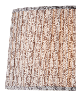 Plume Stone Tapered Lamp Shade