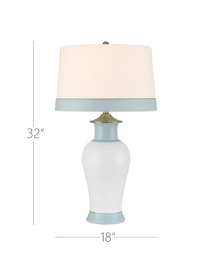 Kora Blue Table Lamp