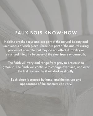 Medium Faux Bois Planter
