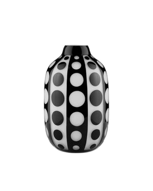 Cicero Medium Black & White Vase