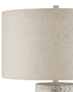 Faux Birch Table Lamp