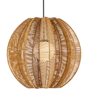 Barbary Fluted Outdoor Pendant