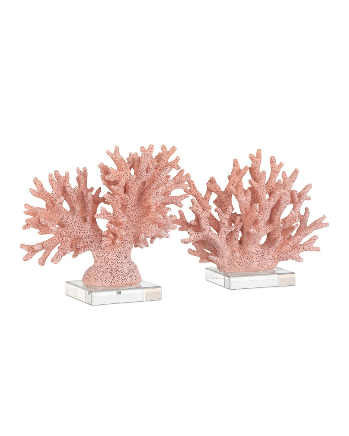 Fire Coral Set of 2