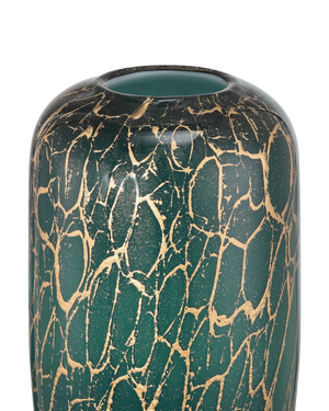 Vitry Green & Gold Vase