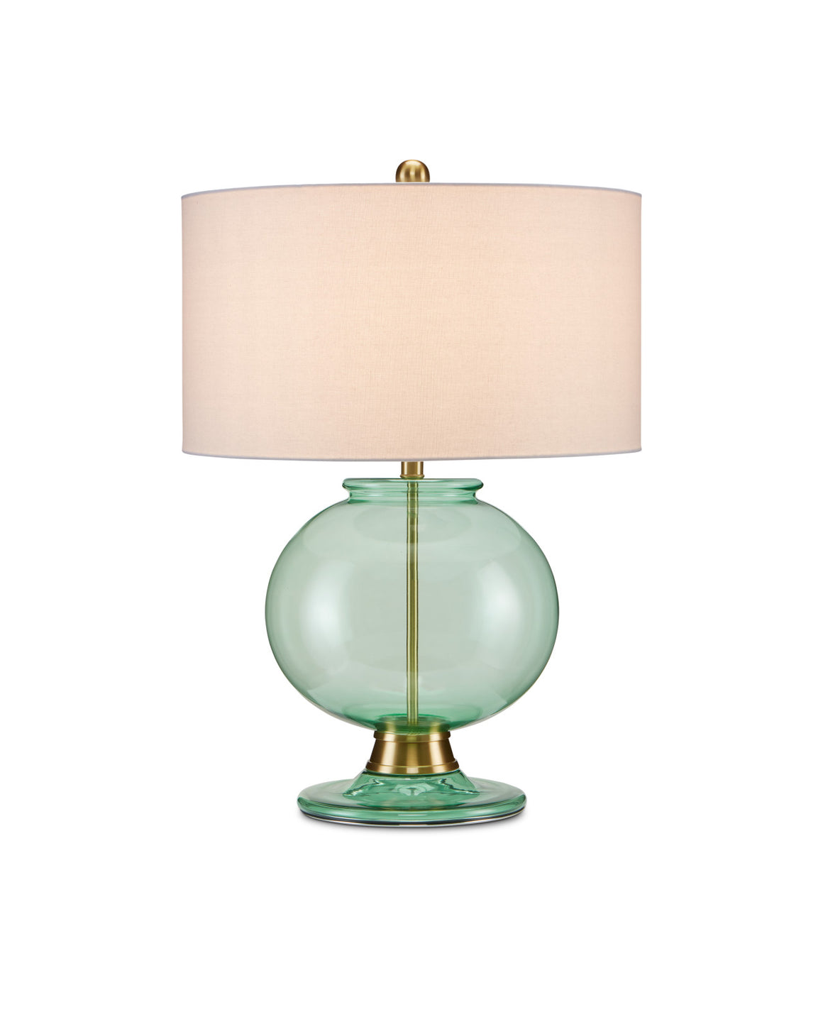 Jocasta Green Table Lamp