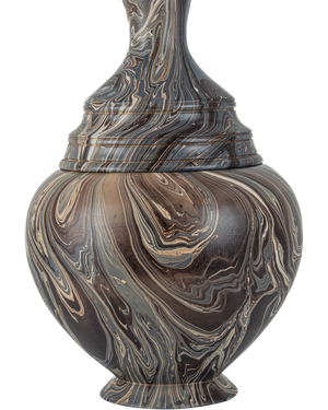 Marbleized Tall Turret Box