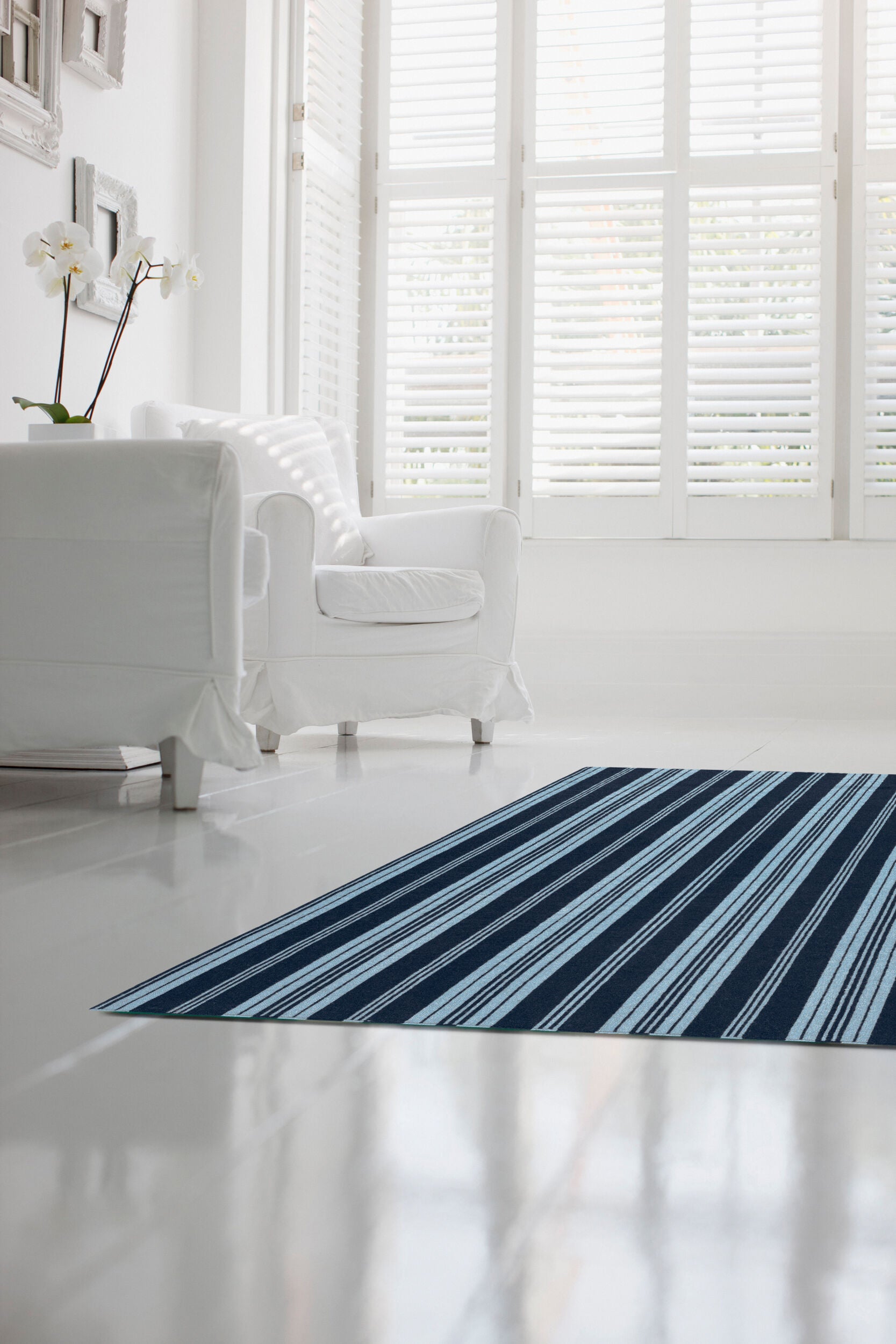 Surya Farmhouse Stripes FAR-7000 Handmade Rug