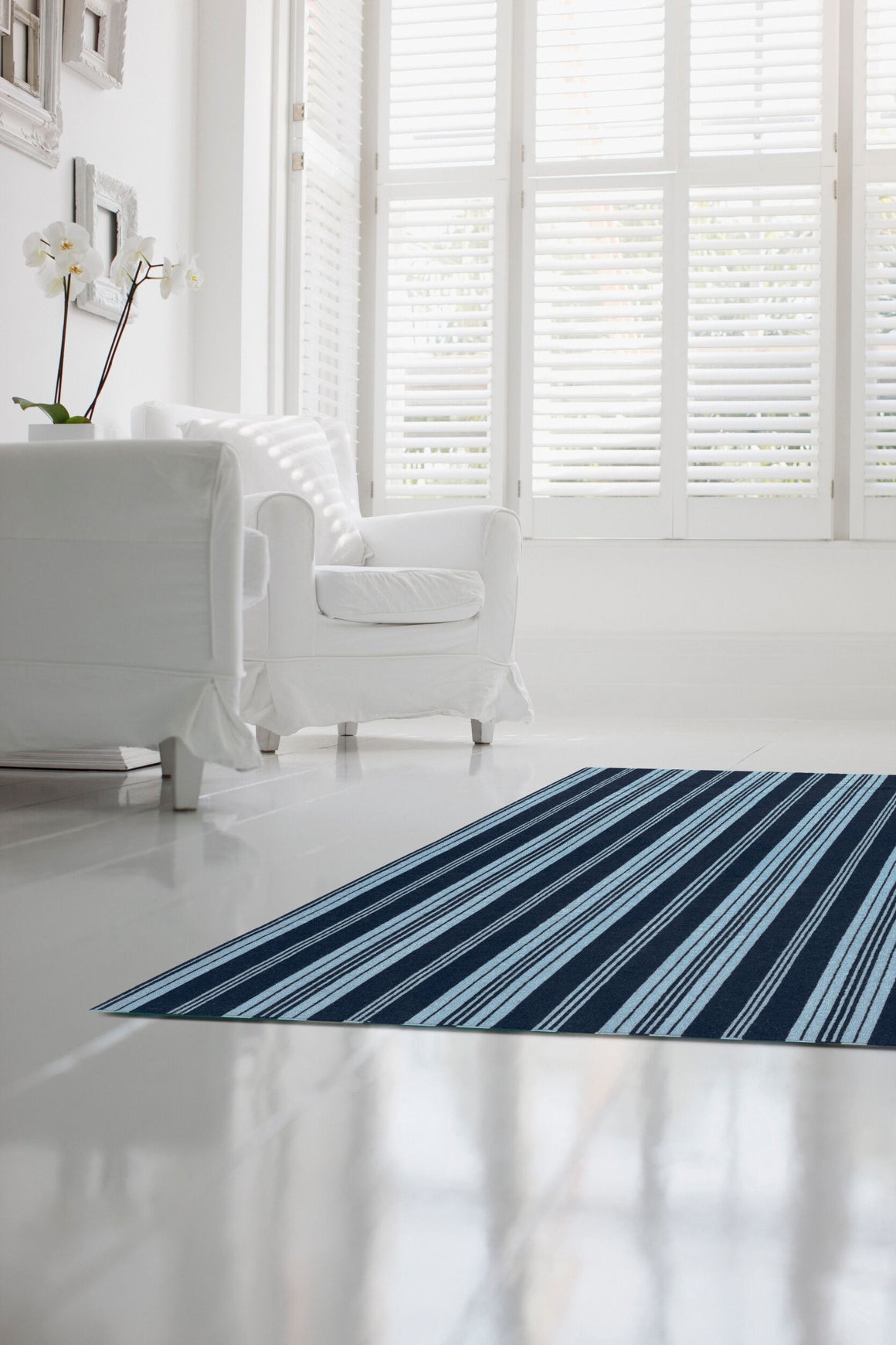 Surya Farmhouse Stripes FAR-7000 Handmade Rug