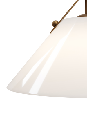Bronwen Brass Pendant