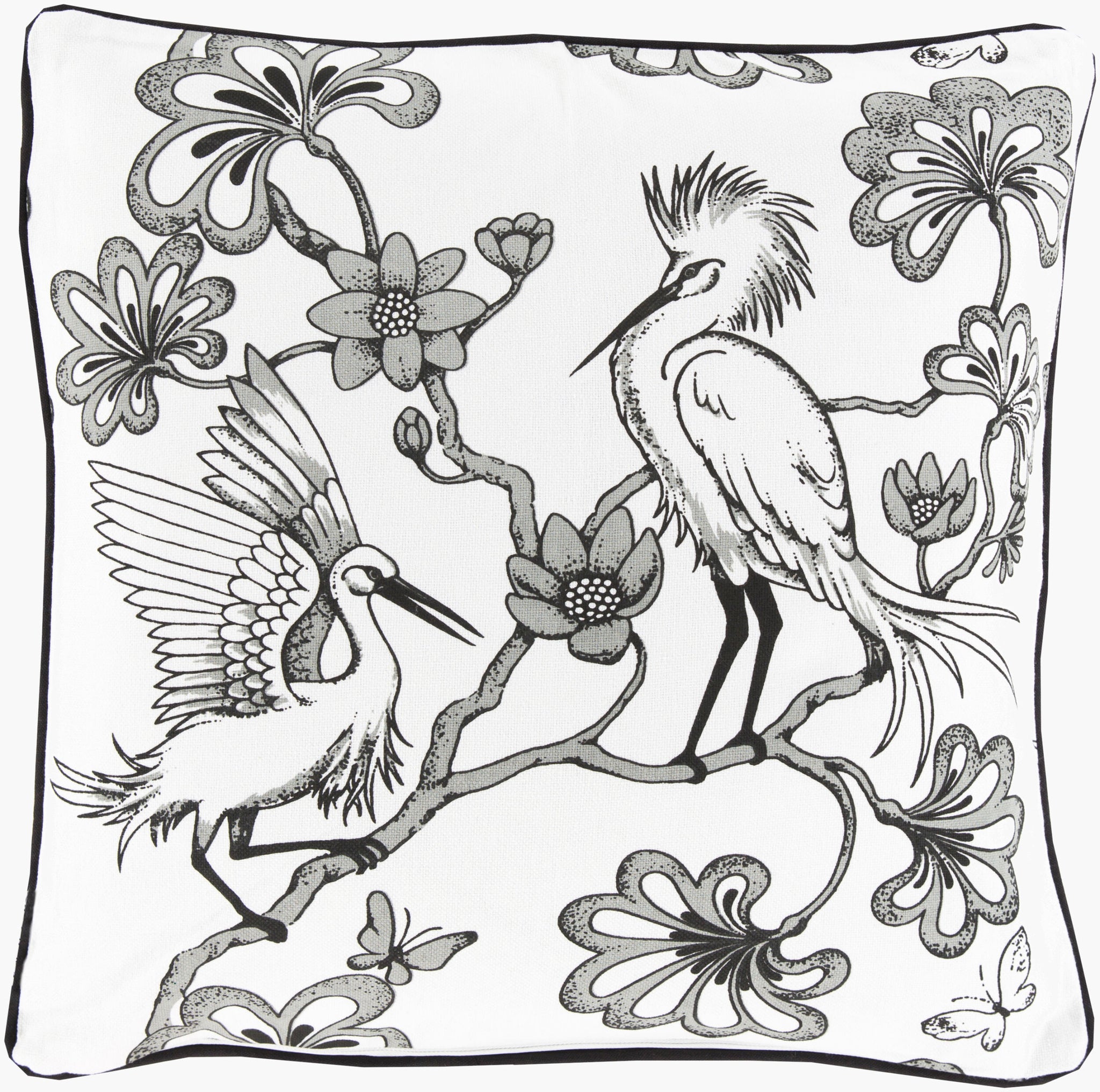 Surya Egrets FBE-003 Accent Pillow