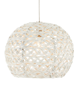 Piero White 30-Light Linear Multi-Drop Pendant