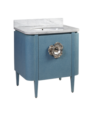 Briallen 30" Blue Vanity with Oval Undermount Sink