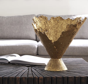 Splash Bowl, Gold Leaf