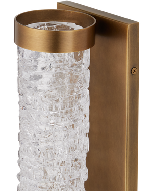 Busby Brass Bath Wall Sconce