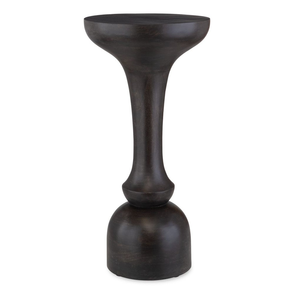 Uttermost Gambit Hourglass Accent Table