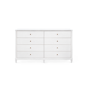 Felicity 8-Drawer, Glazed Whisper White | Felicity Collection | Villa & House