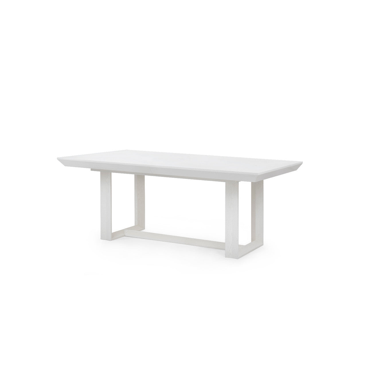 Finn Dining Table, Glazed Whisper White | Finn Collection | Villa & House