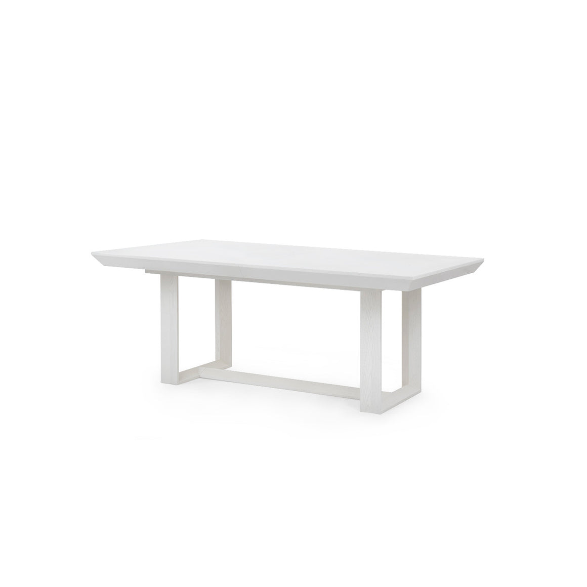 Finn Dining Table, Glazed Whisper White | Finn Collection | Villa & House