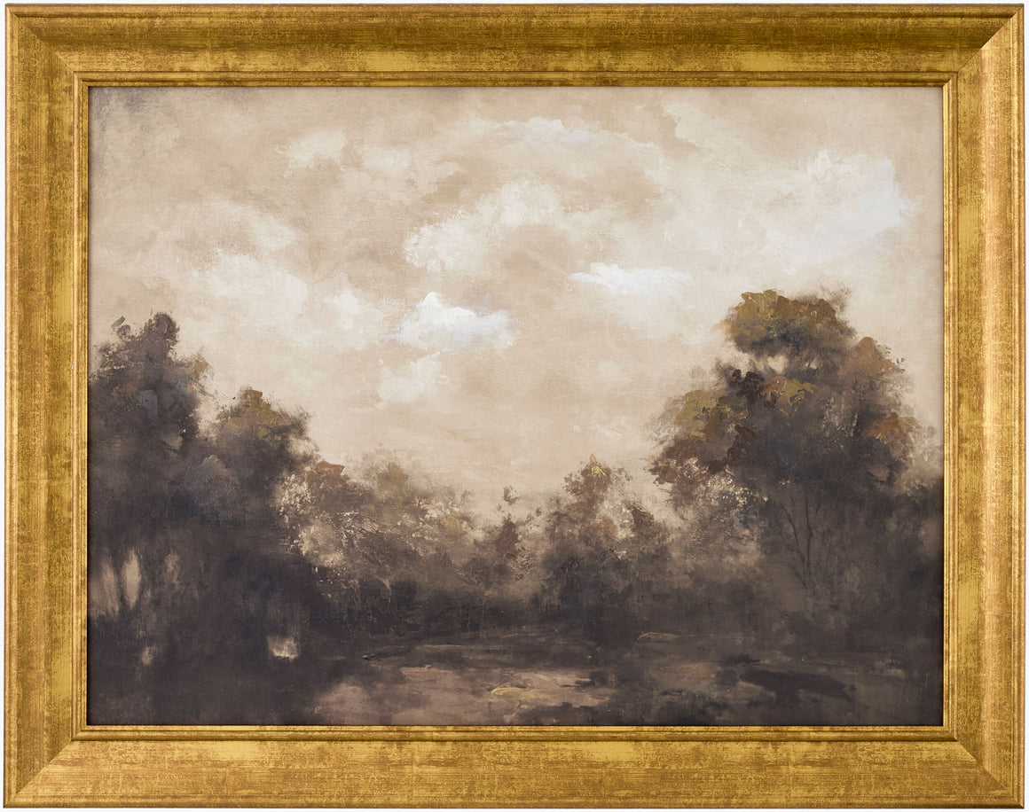 Surya Floresta FLOR-002 Framed Art