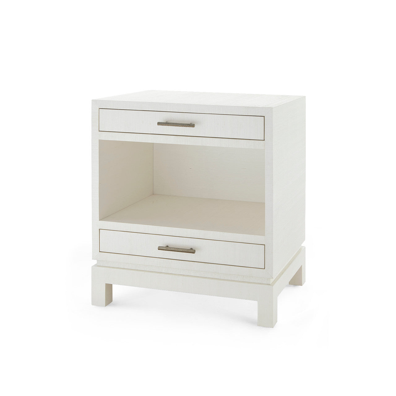 Florence 2-Drawer End Table, Sand White | Florence Collection | Villa & House