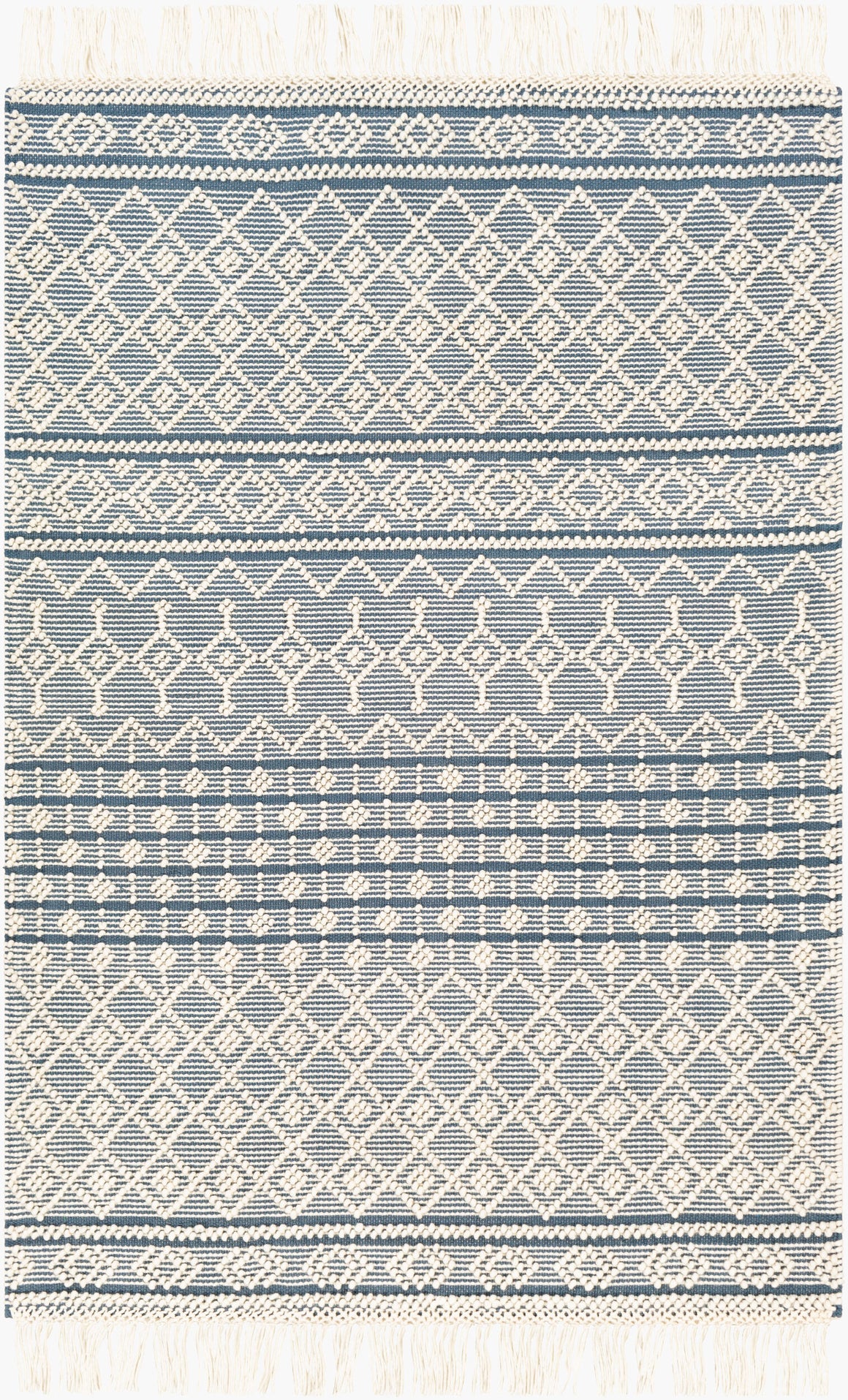 Surya Farmhouse Tassels FTS-2304 Handmade Rug