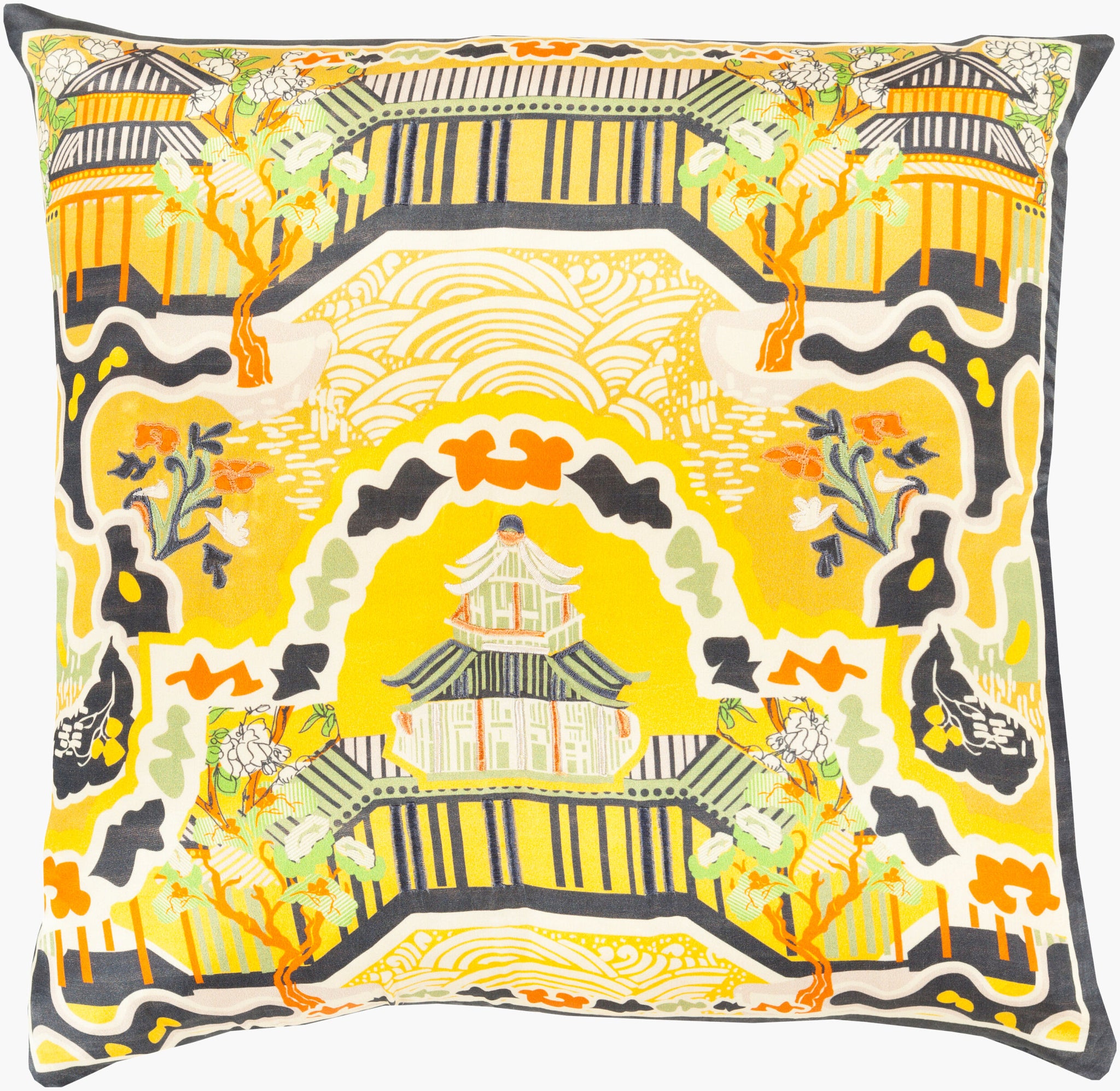 Surya Geisha GE-010 Accent Pillow