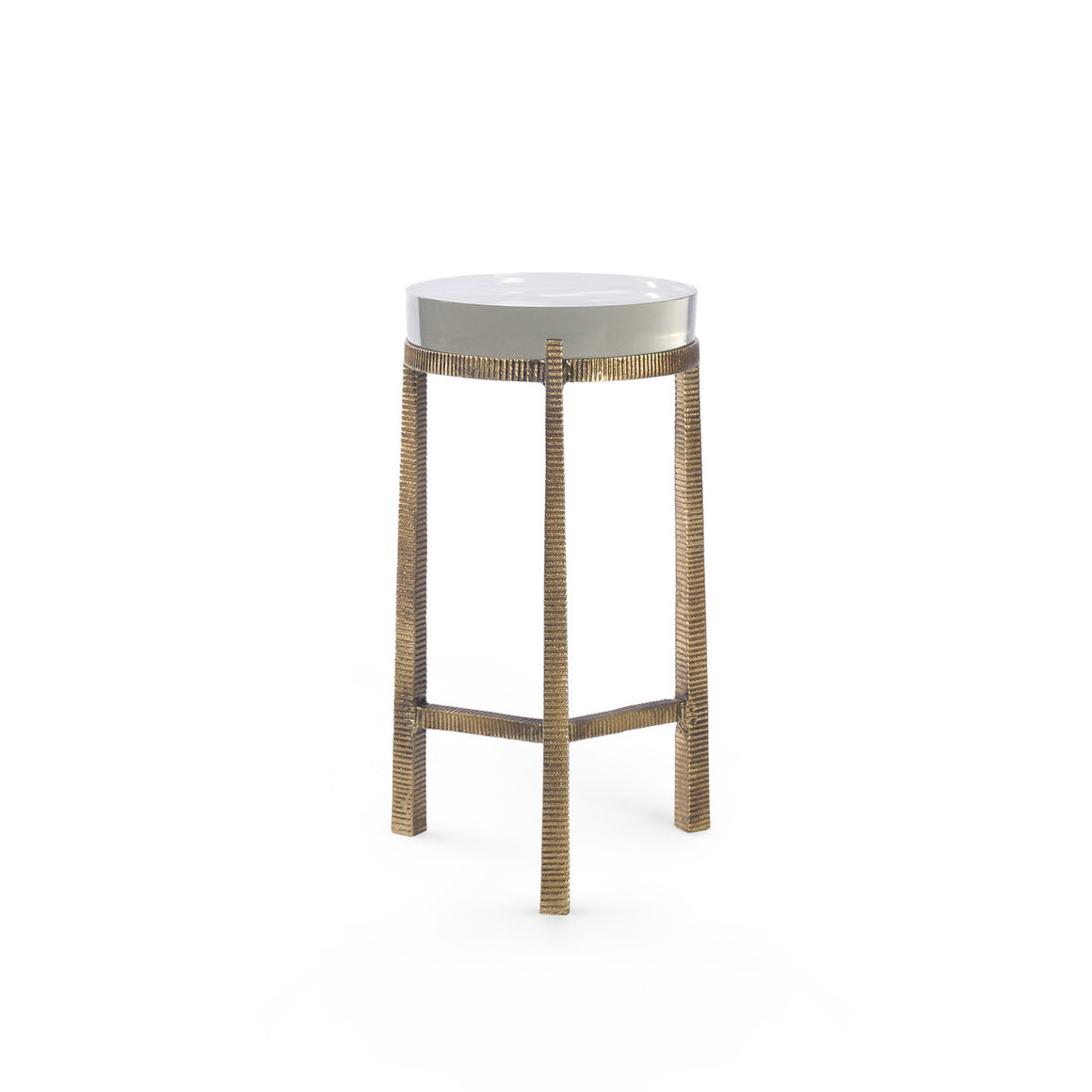 Gideon Small Accent Table - Antique Brass | Gideon Collection | Villa & House