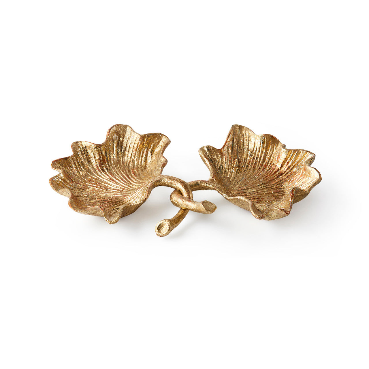 Small Ginko Bowl Set of 2, Gold Leaf| Ginko Collection | Villa & House