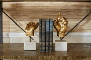 Hands Statue (Pair), Gold | Hands Collection | Villa & House