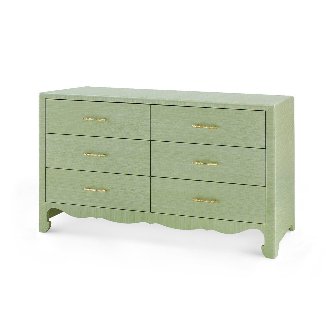 Gianna Extra Large 6-Drawer, Spring Green | Gianna Collection | Villa & House