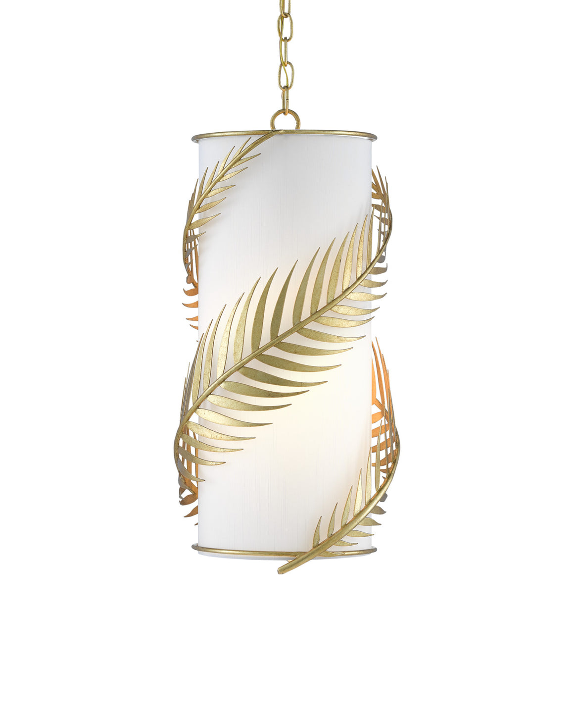 Queenbee Palm Gold Pendant