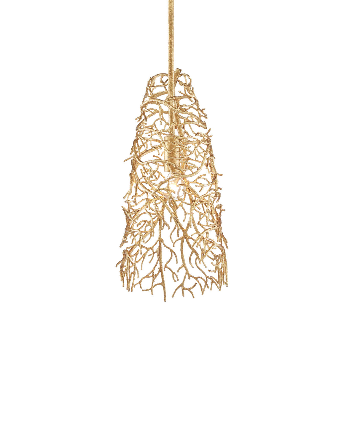 Sea Fan Gold Pendant