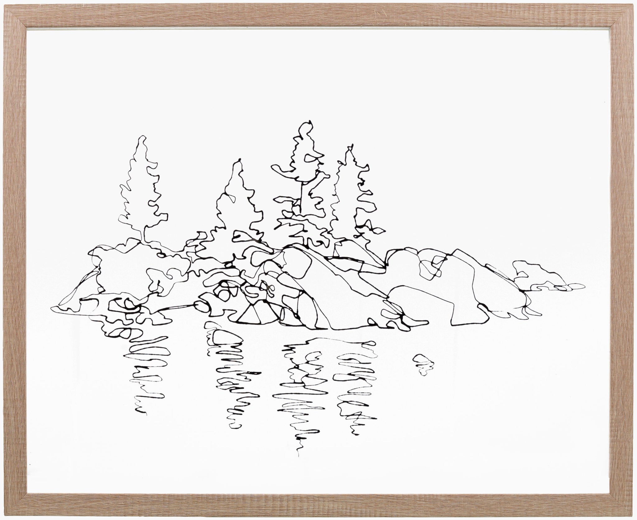 Surya Sachse HSE-001 Framed Art