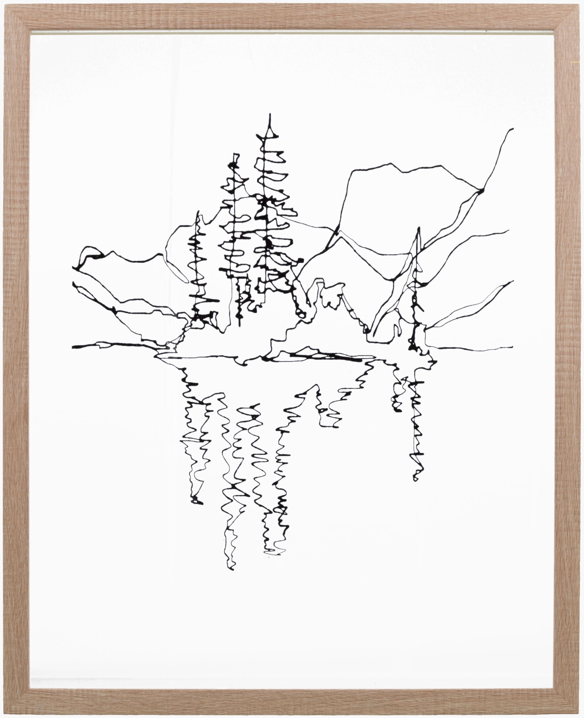 Surya Sachse HSE-002 Framed Art